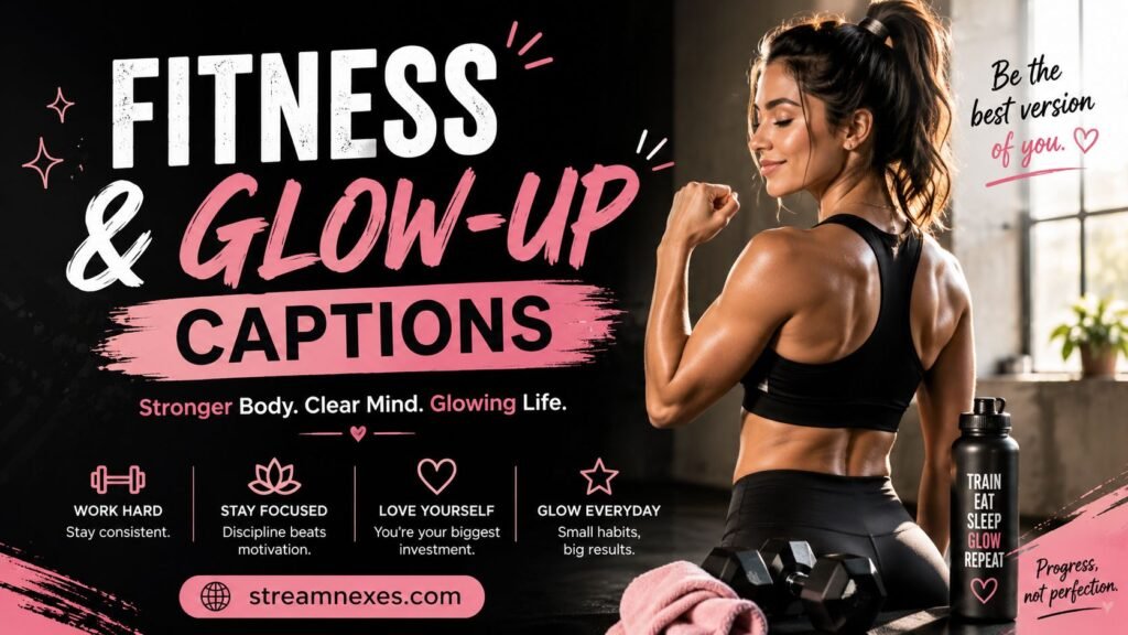 Fitness & Glow-Up Captions