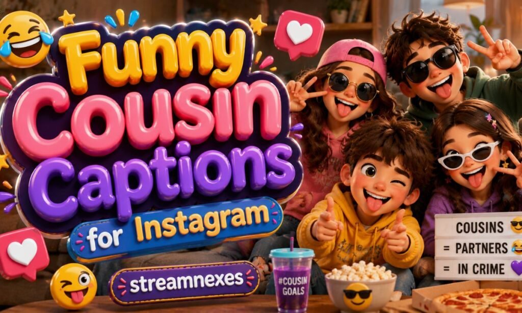 Funny Cousin Captions