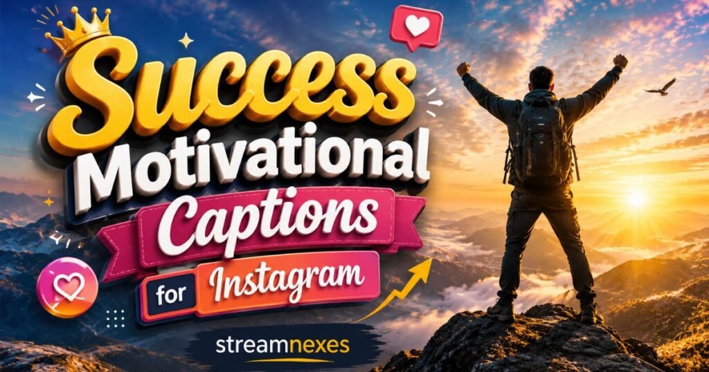 Success Motivational Captions for Instagram