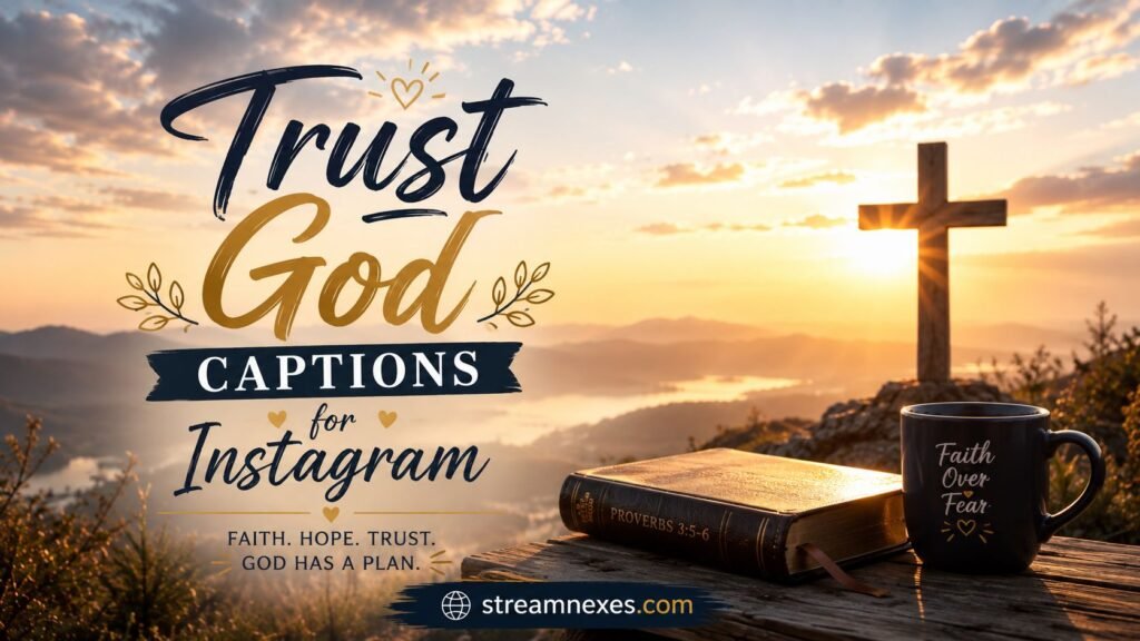 Trust God Captions for Instagram