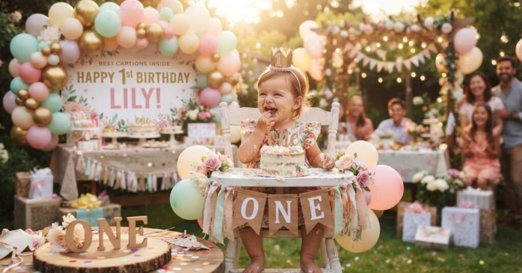 Best Baby’s First Birthday Captions