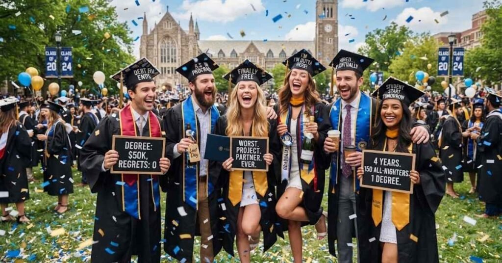Funny Last Day College Captions