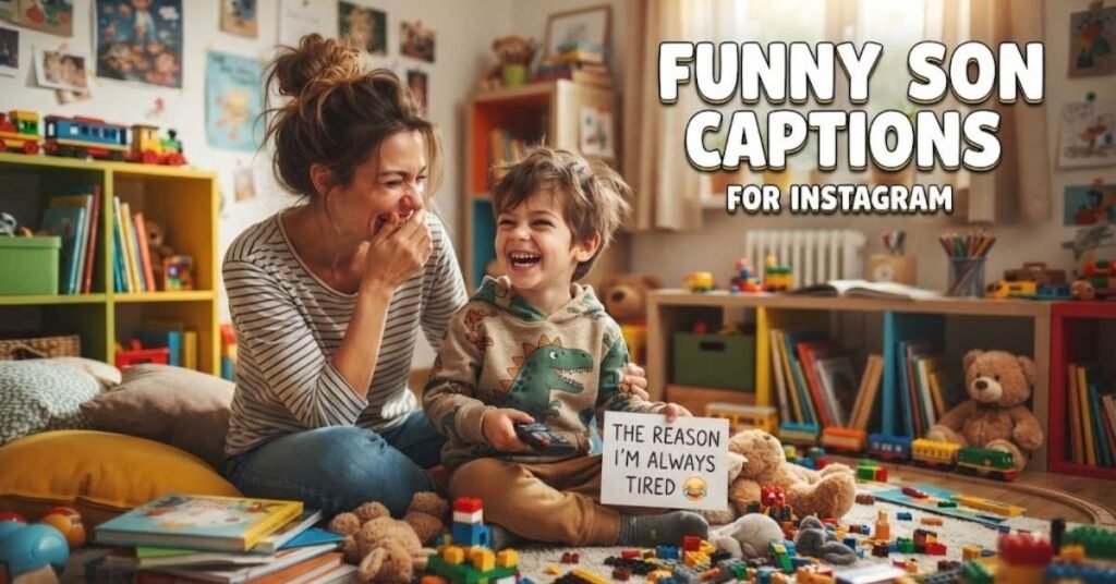 Funny Son Captions for Instagram