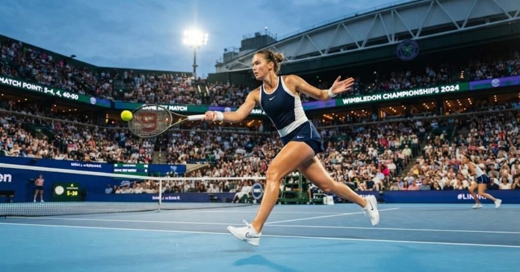 Tennis Tournament Captions