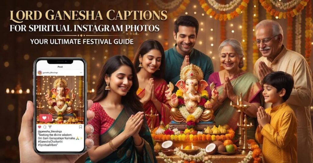 Lord Ganesha Captions For Spiritual Instagram Photos