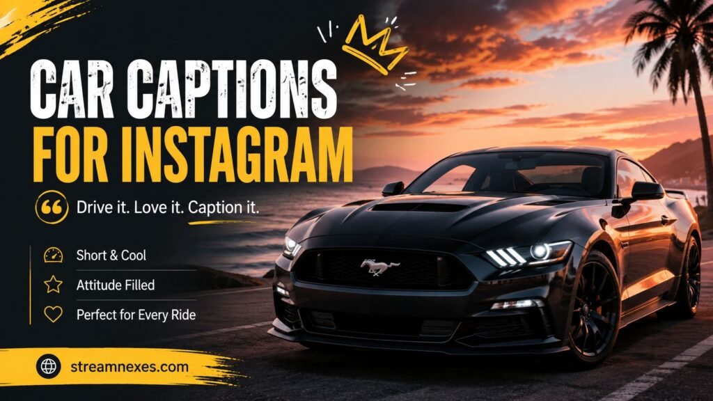 Car Captions for Instagram