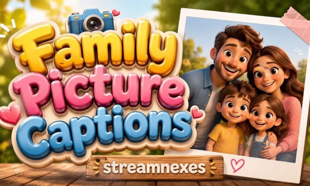 Family Picture Captions