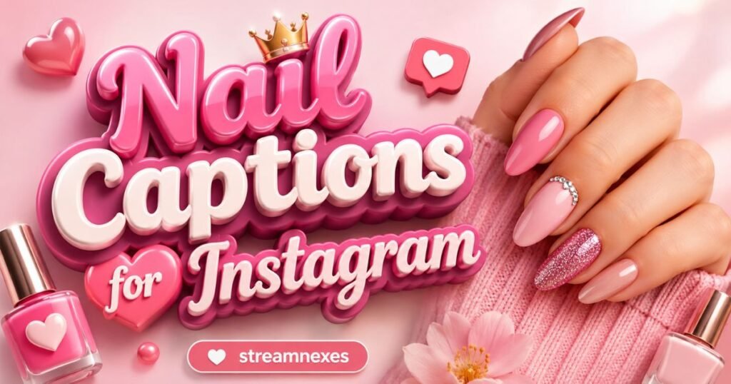 Nail Captions for Instagram