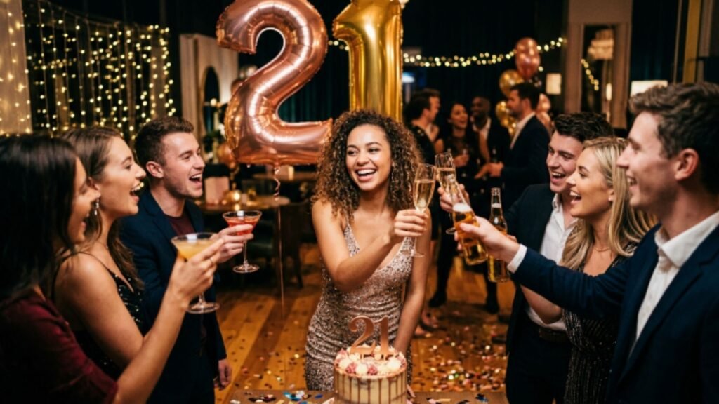 21st birthday caption