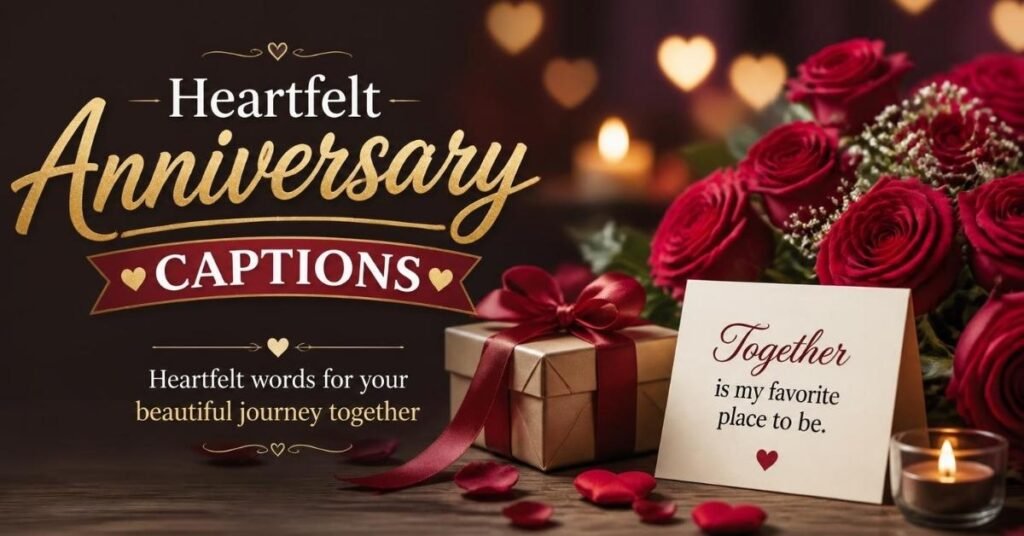 captions for anniversary